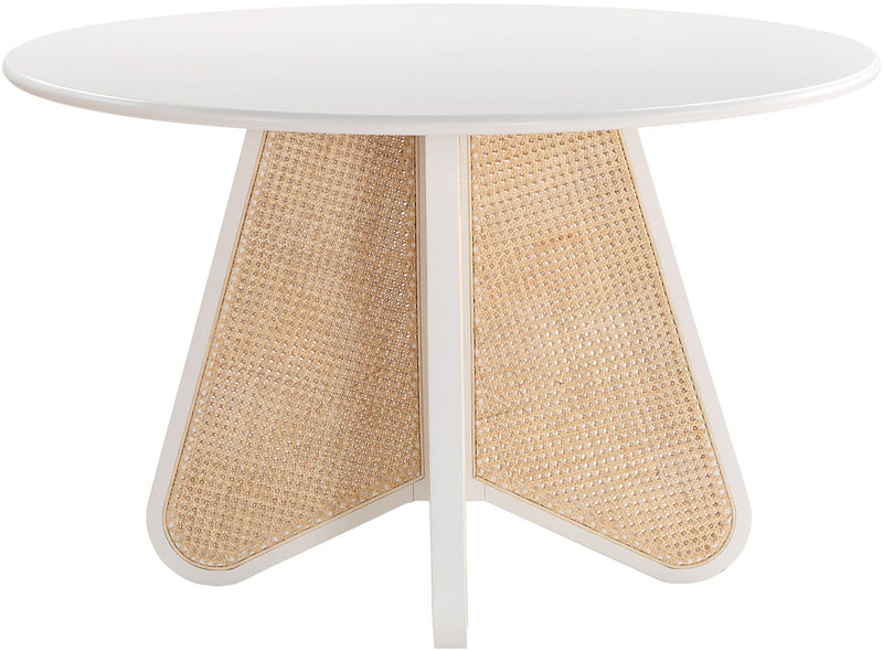 Butterfly - Solid Wood And Natural Cane Table