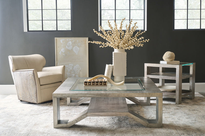 Melange - Saber Cocktail Table - Silver — Sterling House Interiors