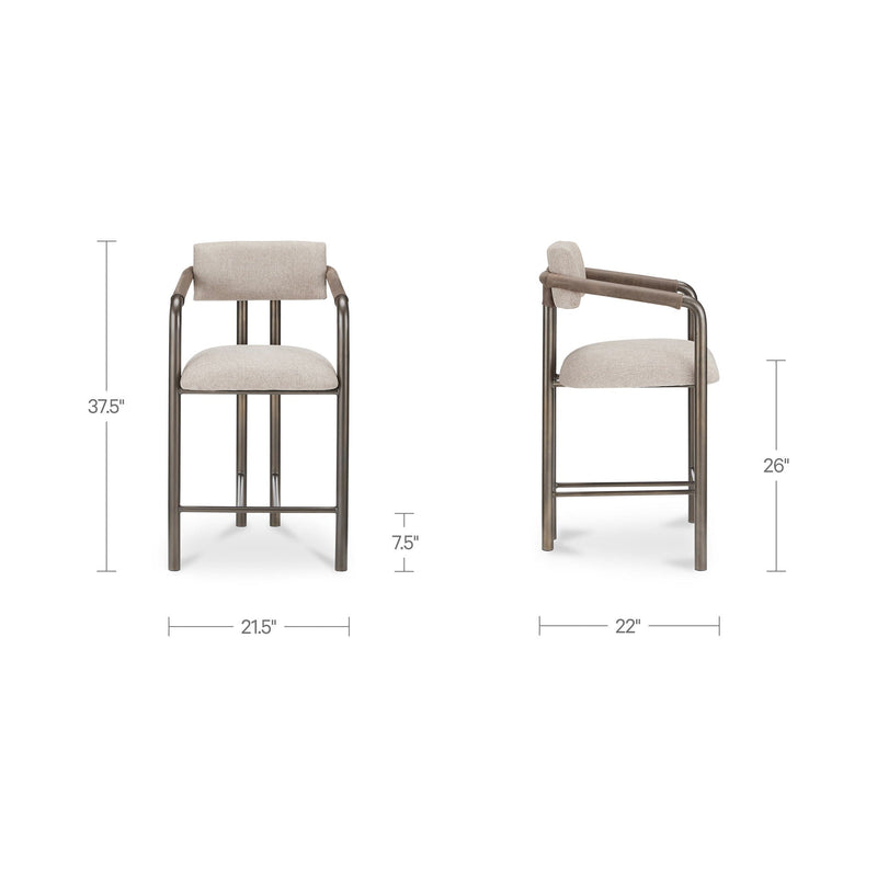 Cassidy - Counter Height (24"-27") - Light Brown