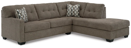 Mahoney 2-Piece Sectional with RHF Chaise - Furniture Depot