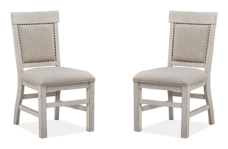 Bronwyn - Dining Side Chair With Upholstered Seat (Set of 2) - Alabaster