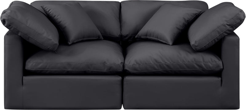 Indulge - Faux Leather 2 Seat Modular Sofa