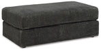 Karinne Oversized Accent Ottoman -Smoke - Furniture Depot (7893822177528)