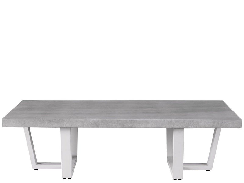 Coastal Living Outdoor South Beach Cocktail Table Pearl Silver