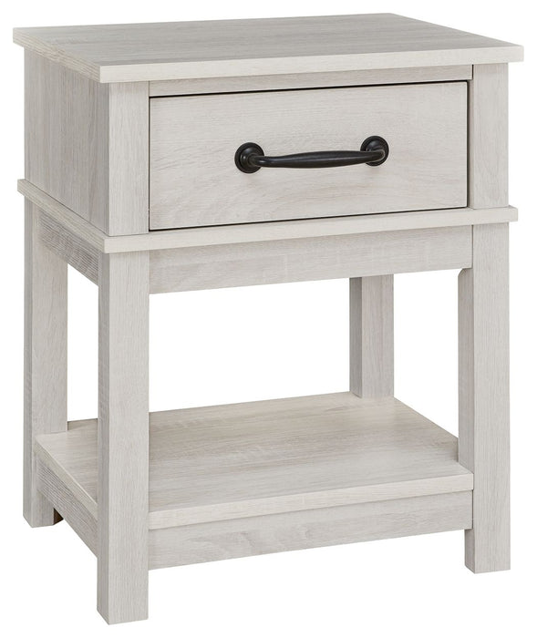 Dorrinson - One Drawer Night Stand - White