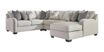 Dellara 4-Piece Sectional with RHF Chaise - Furniture Depot (7893865431288)