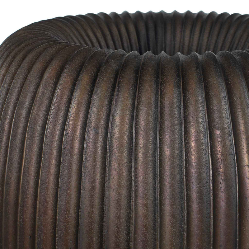 Vector Ridge - Indoor-Outdoor Planter - Bronze