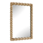 Harriet - Spindle Mirror - Warm Ivory
