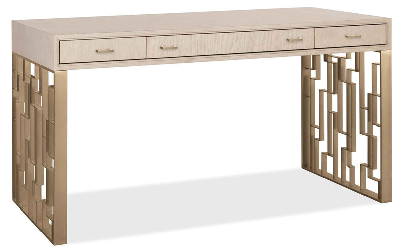 Marlowe - Writing Desk - Polished Limestone