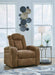 Wolfridge - Power Recliner/Adj Headrest - Brindle