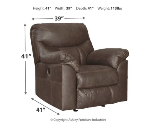 Boxberg Rocker Recliner - Furniture Depot