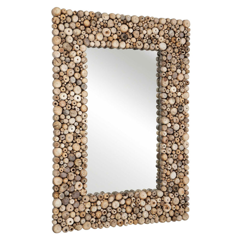 Timberwood - Rectangular Mirror - Light Brown