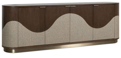 Commerce And Market - Roll With It Four-Door Credenza - Dark Brown / Gray
