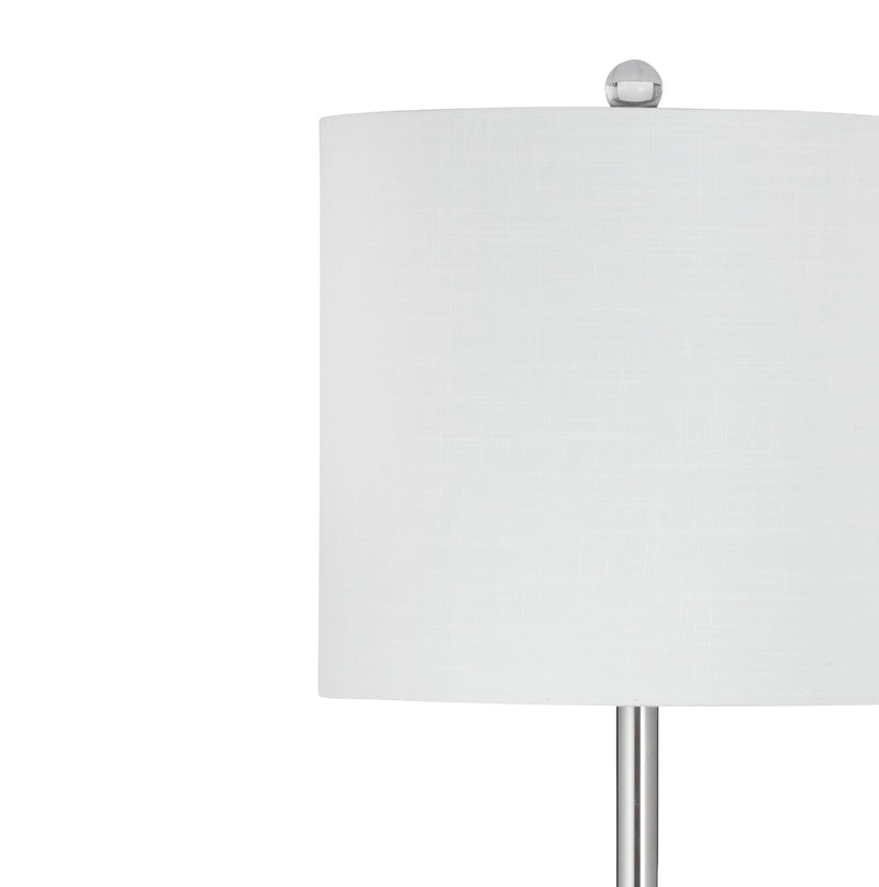 Radiant - Table Lamp - Clear Brushed Silver