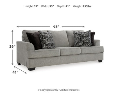 Deakin Sofa, Loveseat, Oversized Chair and Ottoman