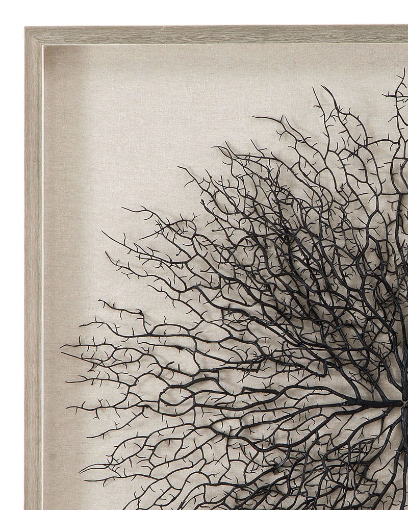 Gracee Canvas Art - Pearl Silver