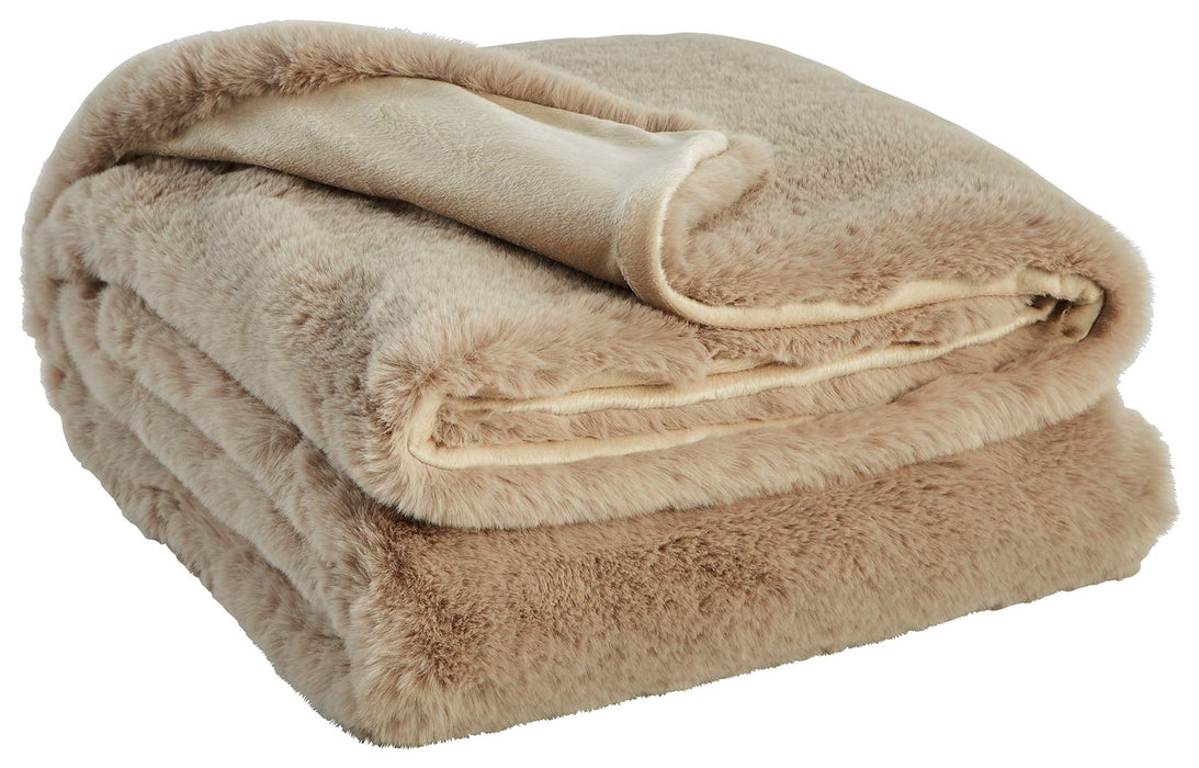 Gariland Throw (Set of 3)- Taupe