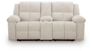 Orlen - Double Reclining Loveseat With Console - Winter
