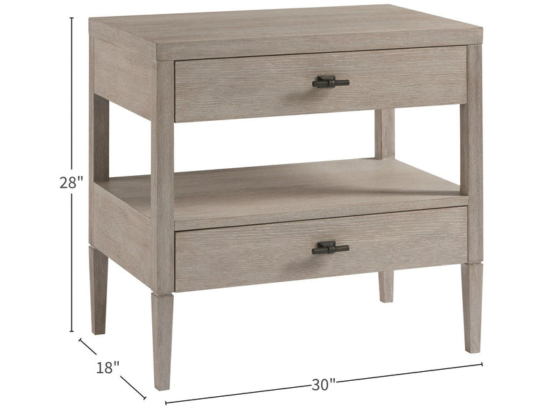 Midtown Nightstand Light Brown