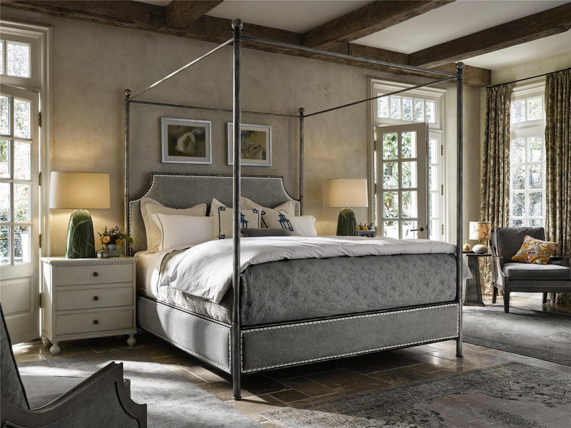 Sojourn Respite Queen Bed Dark Gray