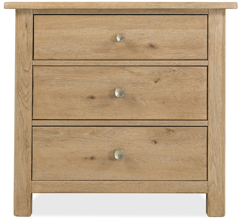Driftwood - Three-Drawer Nightstand