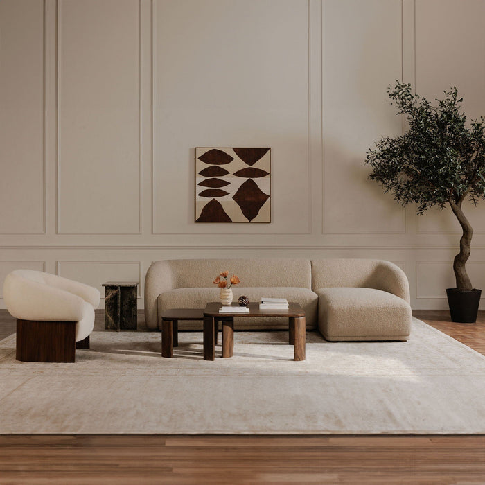 Faye - Right Sectional - Beige