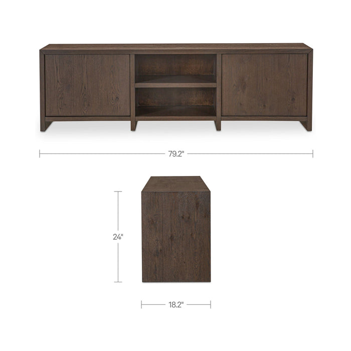 Jenson - Media Unit - Brown