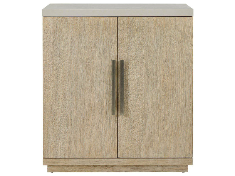 Oasis - Dockside Bar Cabinet - Beige / White