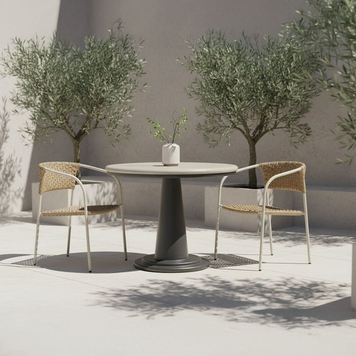 Zola - Outdoor Dining Chair (Set of 2) - Natural