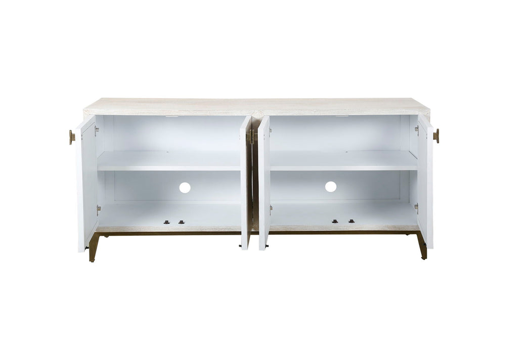 Astrid - Server - White Wash / Bone