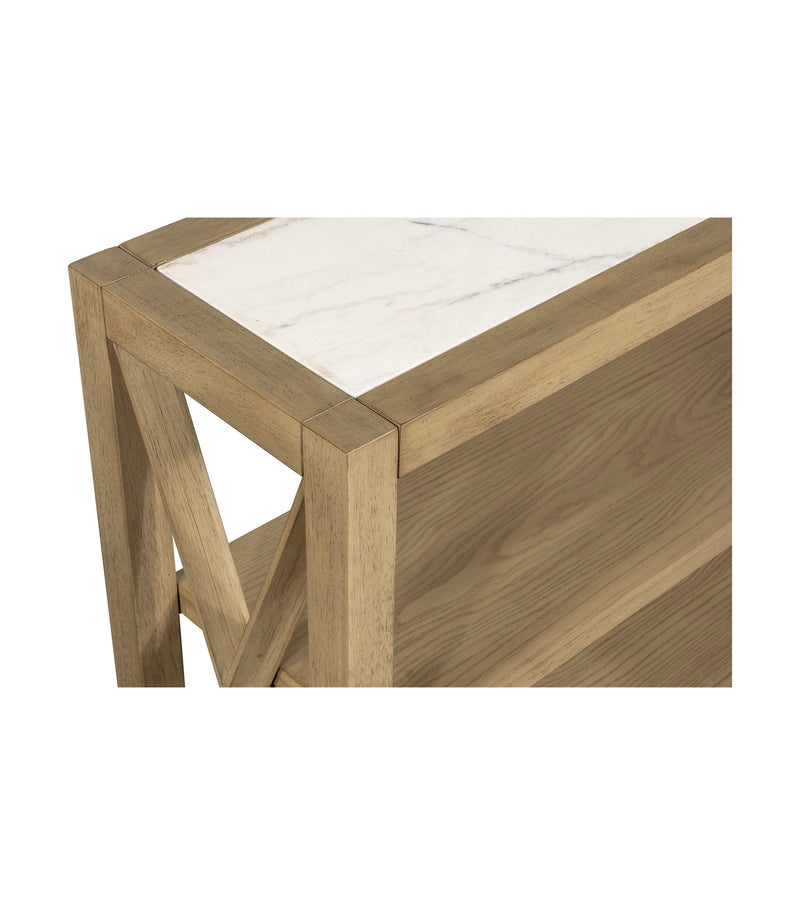 Holden - Console Table - Rustic Blonde