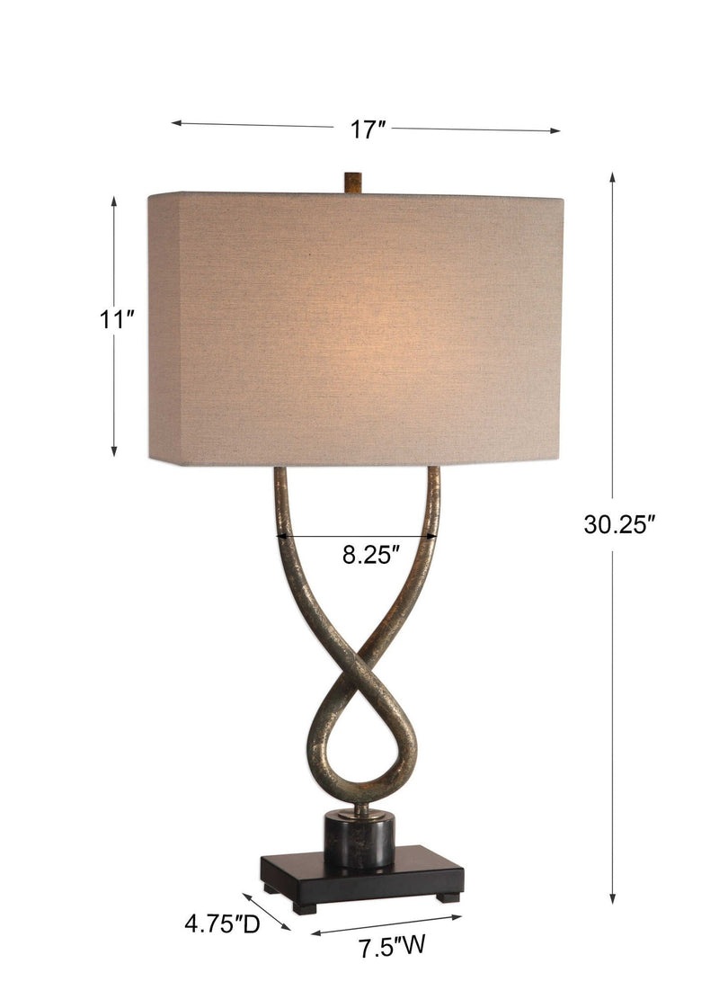 Talema - Lamp - Aged Silver