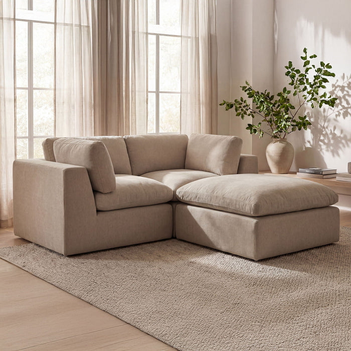Cates - Ottoman - Pebble