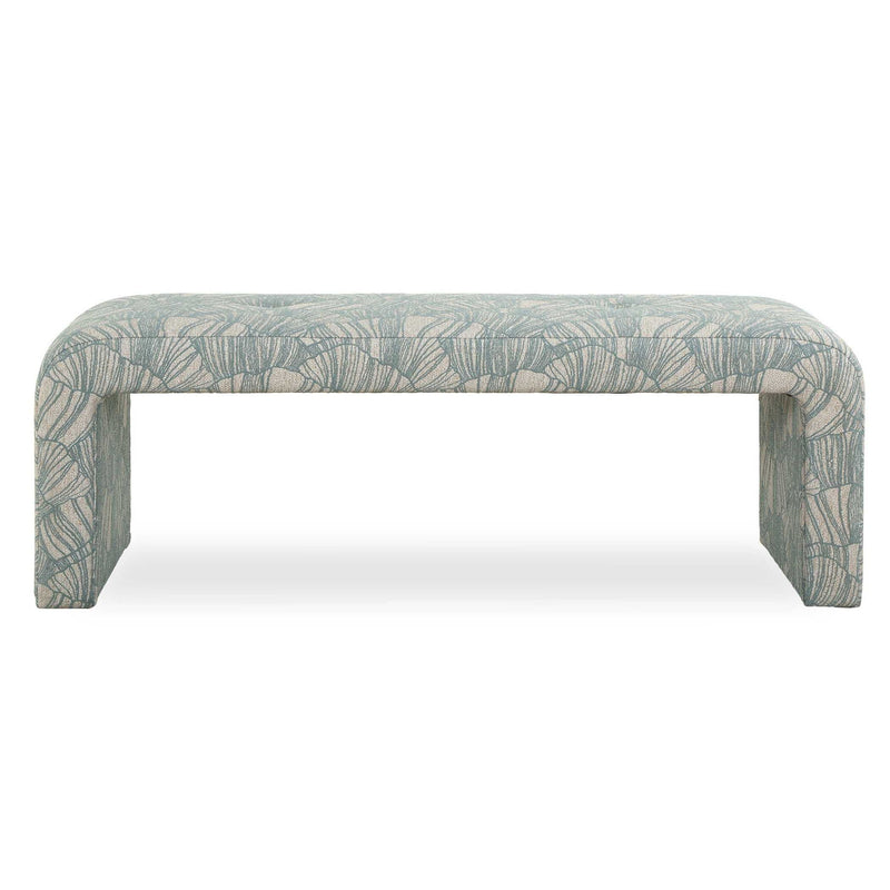 Amie - Bench - Spa Blue