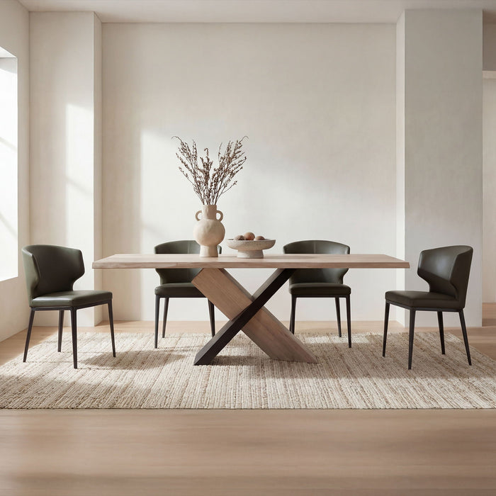 Delaney - Dining Chair (Set of 2) - Dark Green