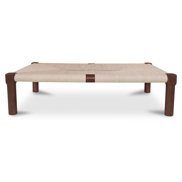 Kaia - Outdoor Coffee Table - Dark Brown