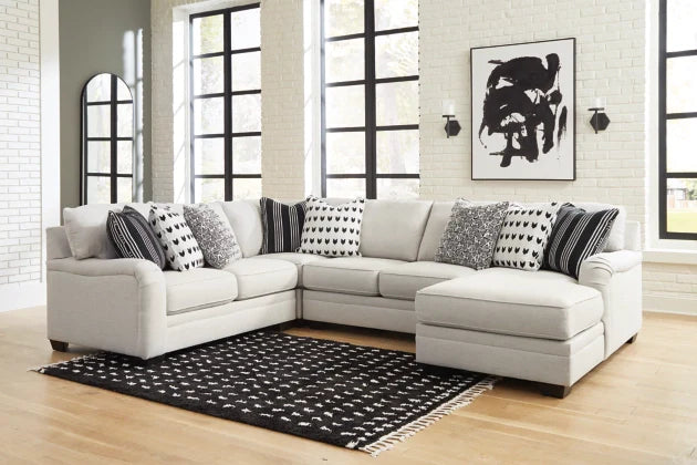 Huntsworth 4-Piece Sectional with RHF Chaise