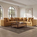 Davie - Classic L Modular Sectional - Golden Yellow