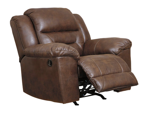 Stoneland Recliner Chair - Chocolate - Furniture Depot