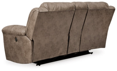 Stoneland Reclining Loveseat with Console