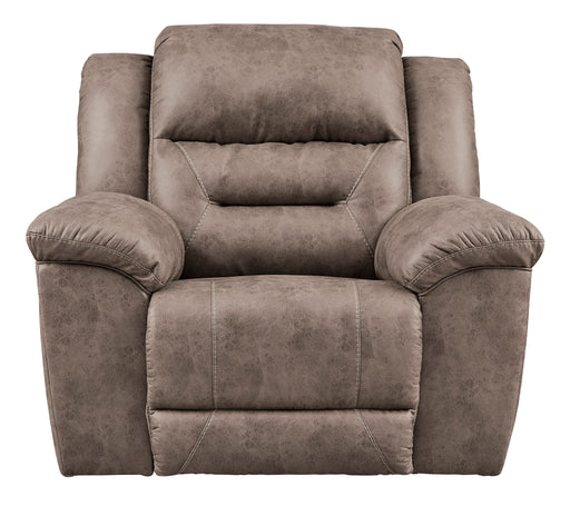 Stoneland Power Recliner Chair - Fossil - Furniture Depot