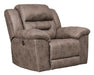 Stoneland Power Recliner Chair - Fossil - Furniture Depot