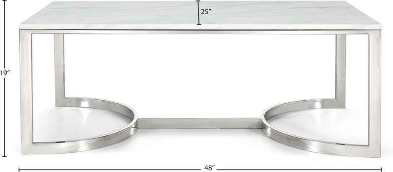 Copley - Coffee Table - Silver