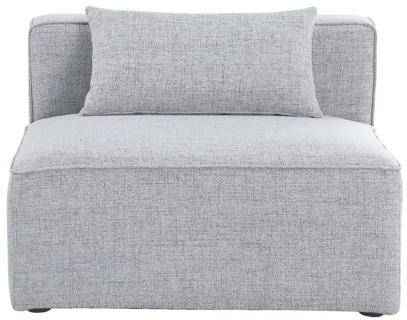 Cube - Linen Armless Chair
