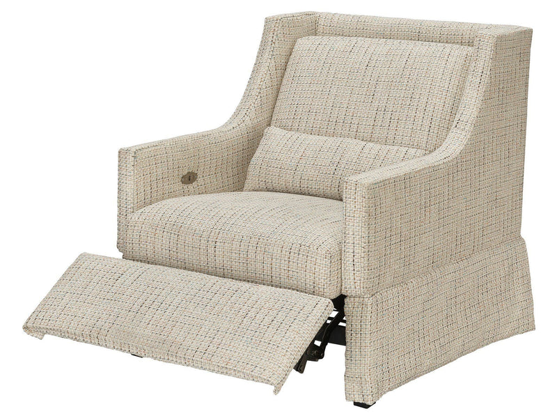 Hudson Skirted Recliner Special Order Beige