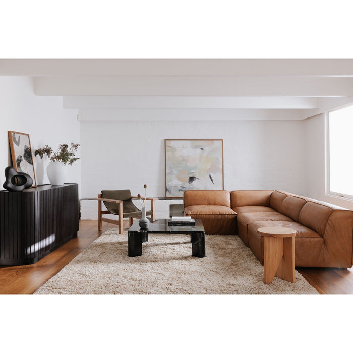 Form - Leather Slipper Chair - Sonoran Tan