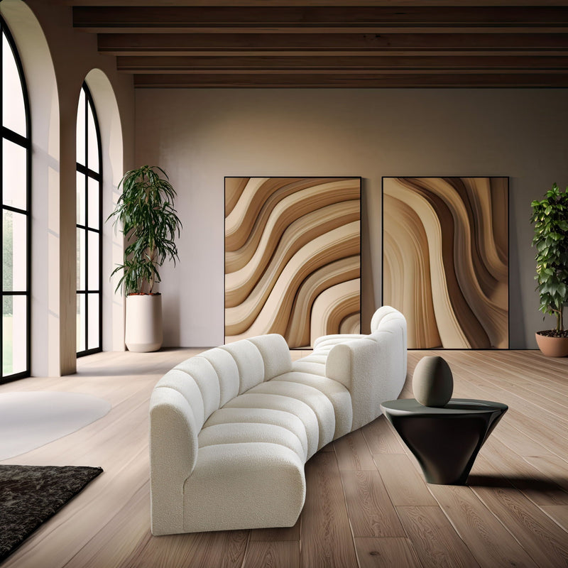 Infinity - 4 Piece Boucle Modular Sectional
