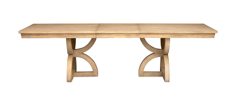Coventry - Extendable Trestle Dining Table - Honey Wheat