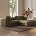 Davie - Nook Modular Sectional - Olive