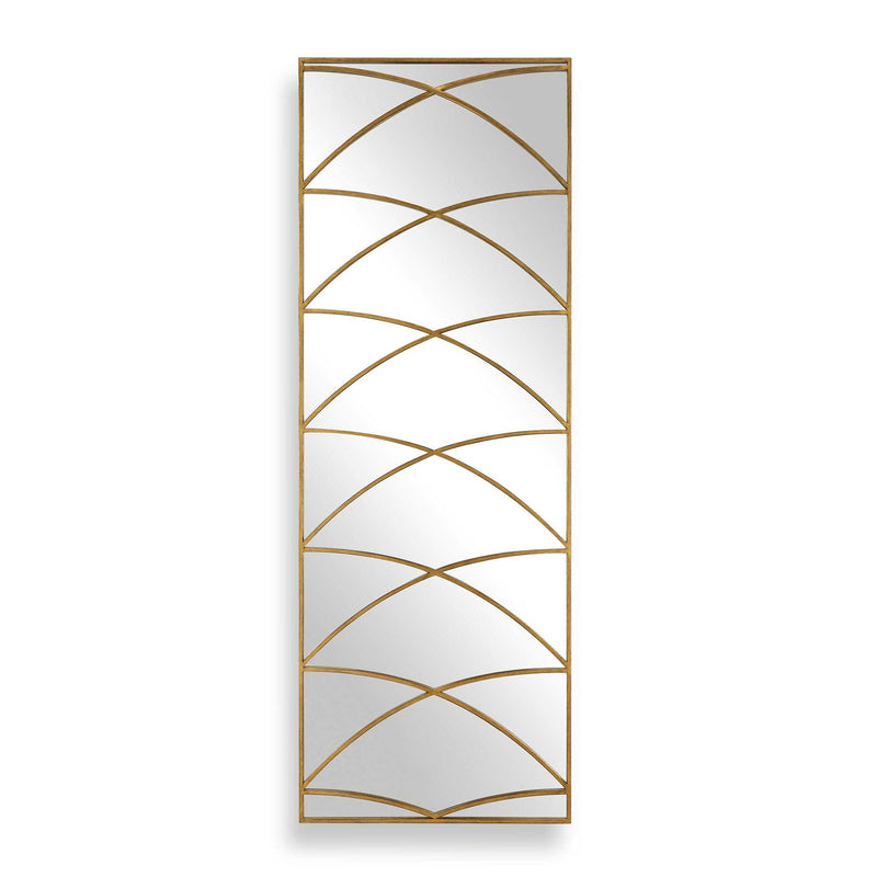 Crossed Up - Full Length Mirror - Gold